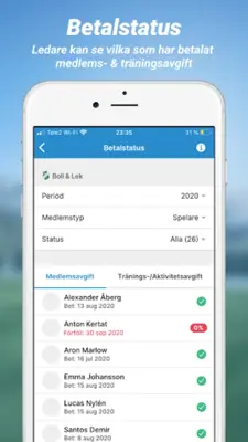 Svenskalag android App screenshot 2